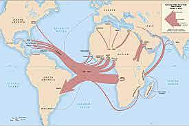 Atlantic slave trade begins