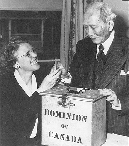 Chinese Gained the Right to Vote and Full-Citizenship