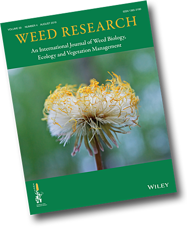 Se publica Weed Research