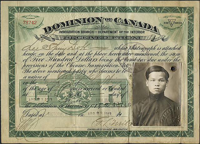 Chinese immigration no longer denied