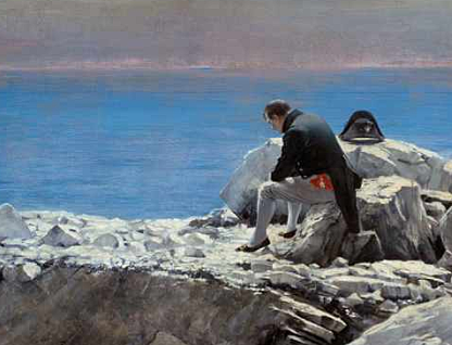 The British Shipped Napoleon Away to St. Helena