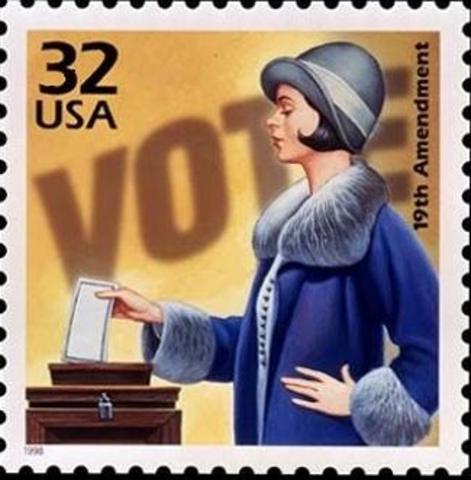 The 19th Amendement Ratified