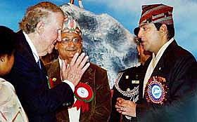 Honorary citizen of Nepal.