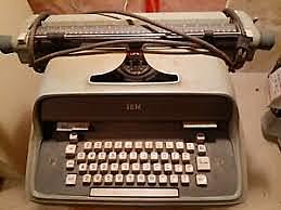 MAQUINA DE ESCRIBIR IBM