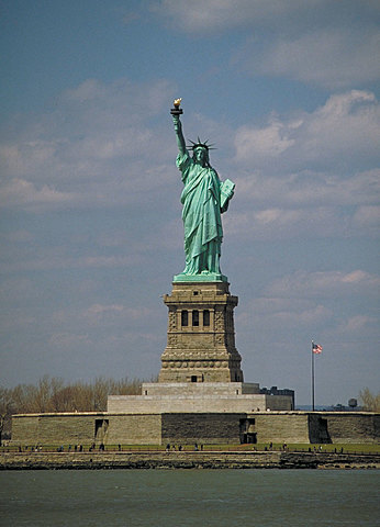 The statue of Liberty