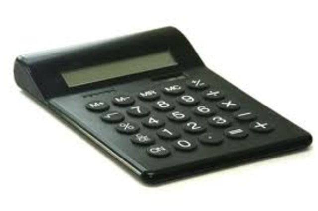 Hand-held Calculator