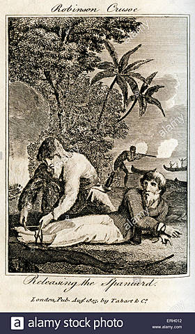 Arrival of the English ship