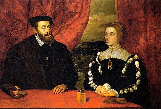 Contrae matrimonio con Isabel de Portugal. Al año siguiente nace el primogénito, el futuro Felipe II