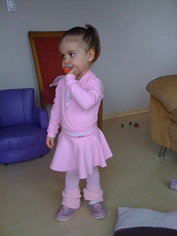 When I started doing ballet