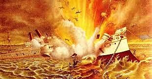 Explosion of the U.S.S Maine