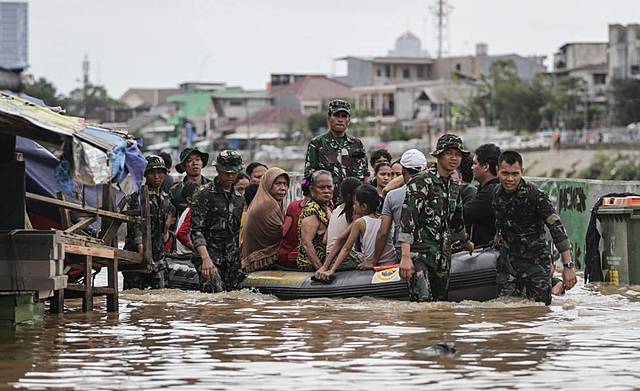 Inundaciones en Indonesia