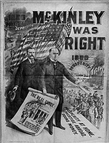 William McKinley’s Second Election to the Presidency