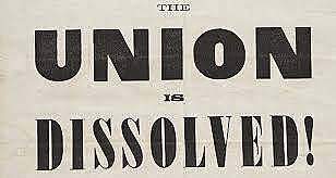 South Carolina secedes from the United States