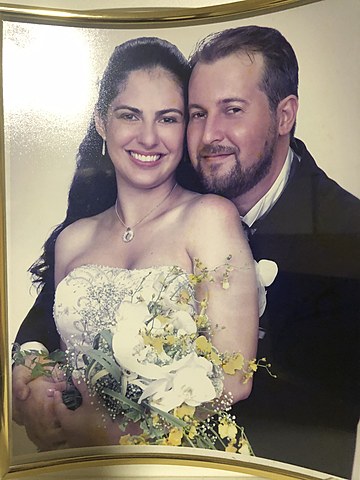 My mom and dad married