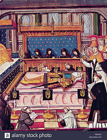 La mort de Charlemagne