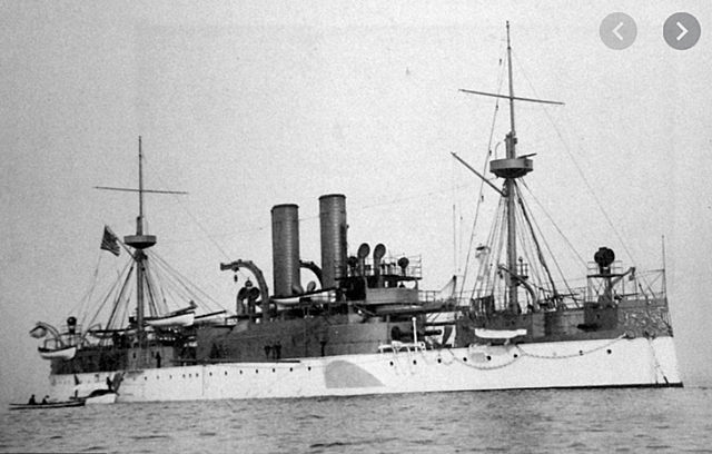 Explosion of the U.S.S. Maine.