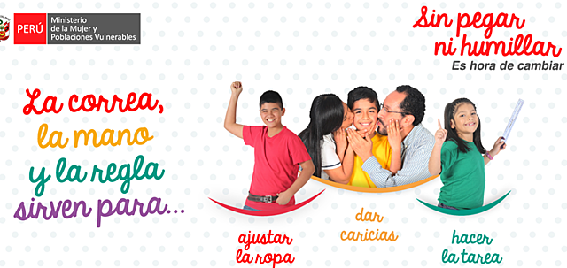 Por la defensa de la población infantil.