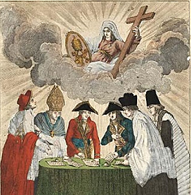 Napoleon Signing the Concordat