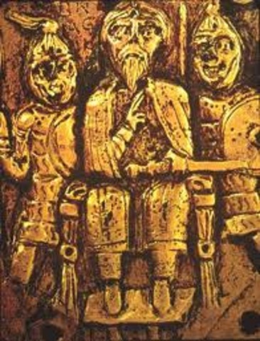 Lombards invade Italy