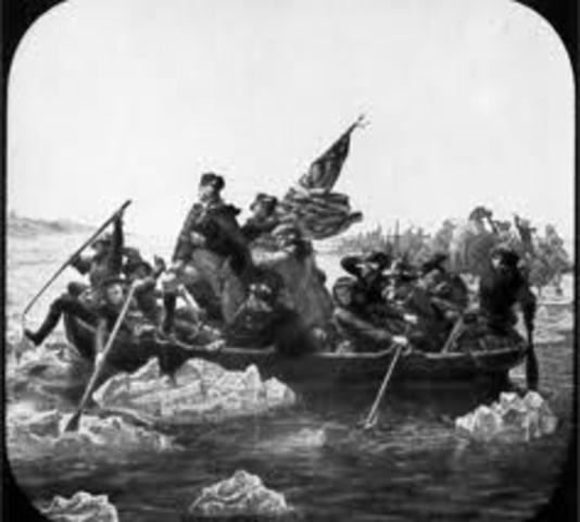 Washington crossing the deleware