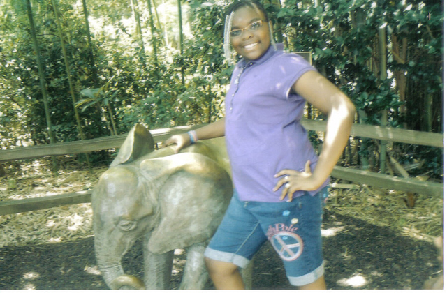 First time age 10 at Columbia zoo