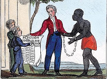 International slave trade is outlawed.