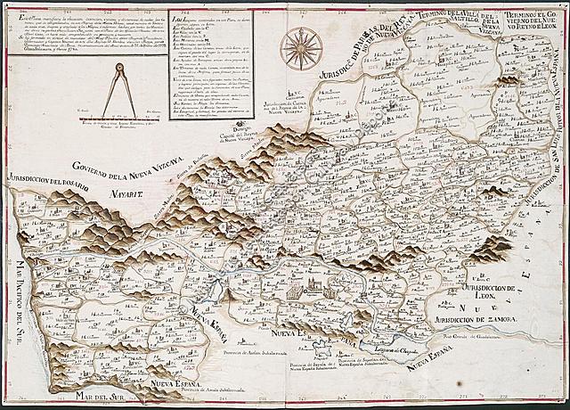 La provincia de la nueva Galicia en Colima