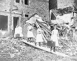 Germany invading England