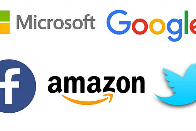 twitter, Amazon, Paypal