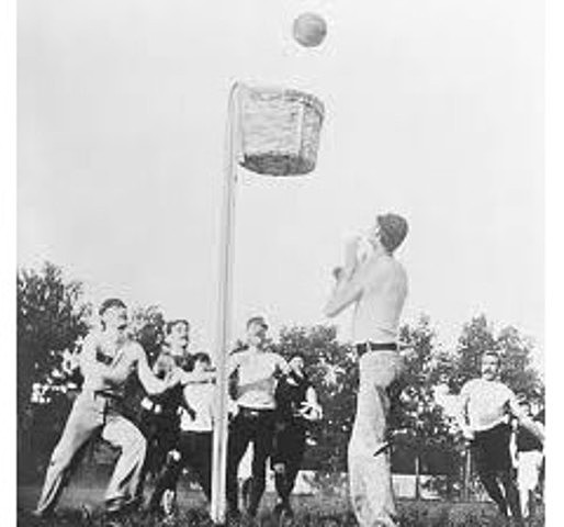 Primer partido de baloncesto en la historia