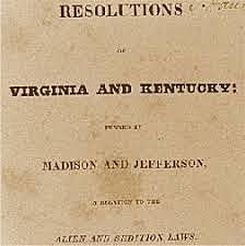 Kentucky and Virginia Resolutions