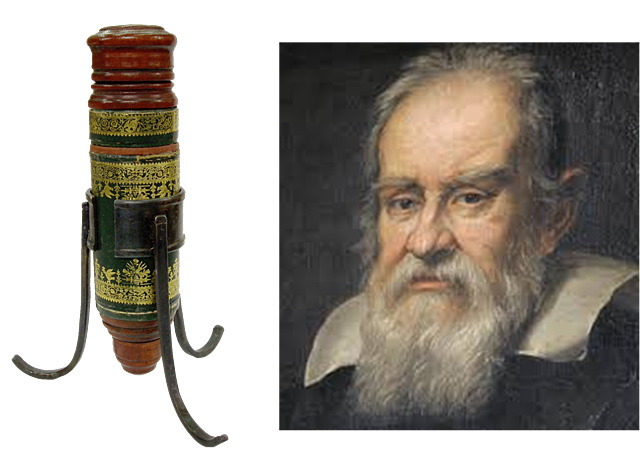 Galileo Galilei, inventó el telescopio.