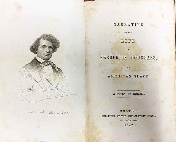 Frederick Douglass writes autobiography “Narrative of the Life of an American Slave"