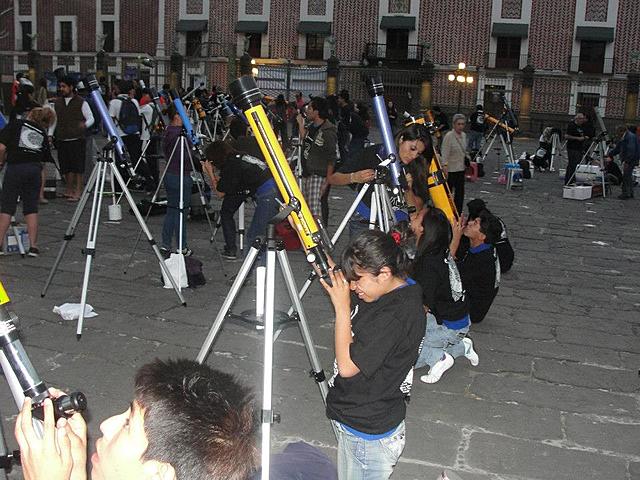 rompemos récord guines en telescopios en la catedral