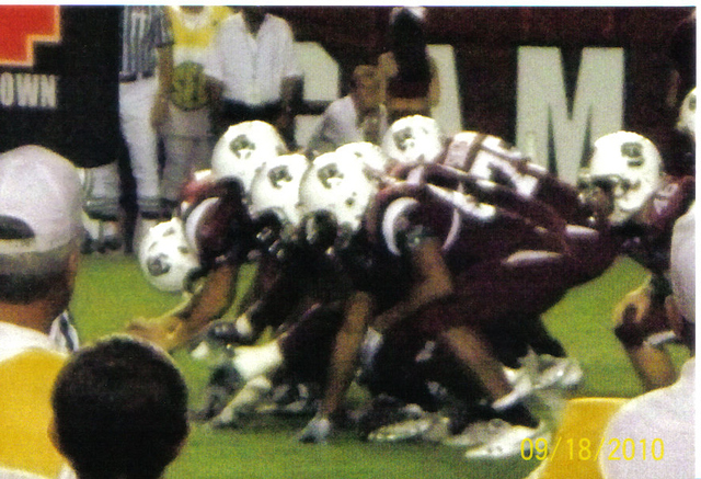 sep 18,201 0 went to south caralinea gamecock game.