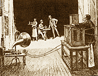 La aparición del sonido en el cine.