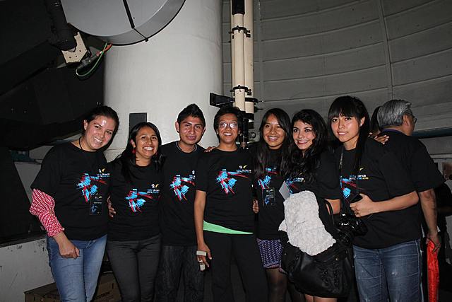 me voy una semana a verano de ciencia para jovenes en inaoe