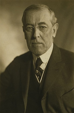 Woodrow Wilson elected President