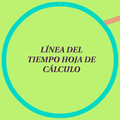 Timeline: Linea de Tiempo hojas de cálculo