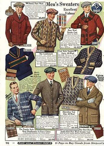 1920s : Knitwear