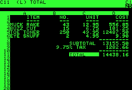 Nace VisiCalc