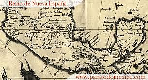 Cortés bautiza como "Nueva España al territorio"