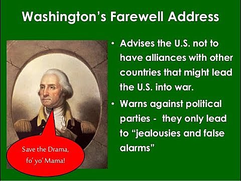 Washington Farewell Address