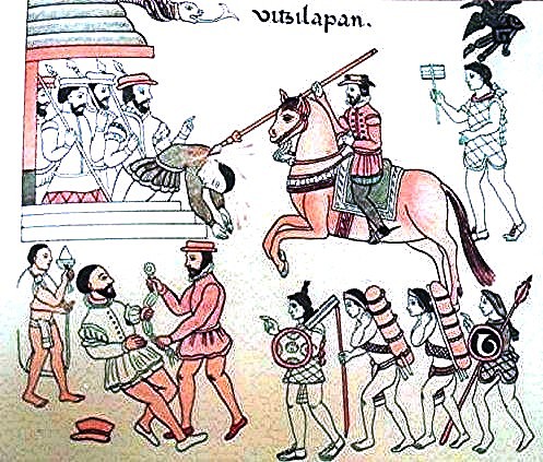 Enfrentamiento entre Hernán Cortés y Pánfilo de Narváez