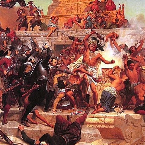 La caída de Tenochtitlan