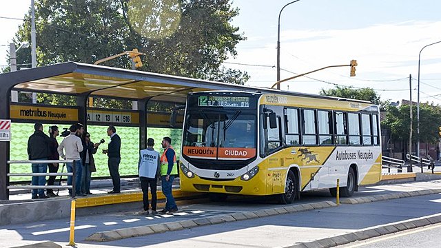 Inauguración del Metrobús
