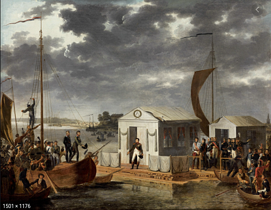 signed the Treaties of Tilsit