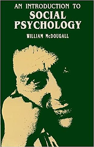 1986, The social psychology of William McDougall.
