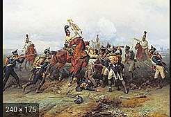 Defeated Russian armies