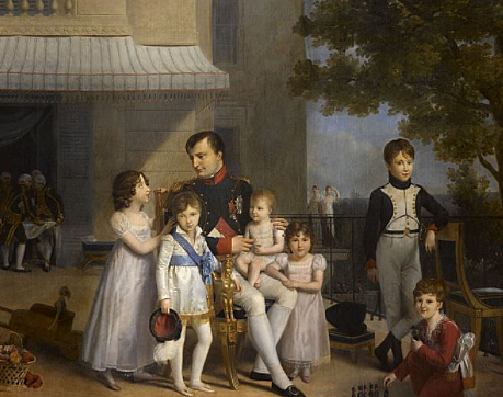 Napoleon 'Adopts' Children of Dead Soldiers
